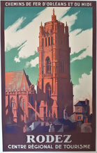 Load image into Gallery viewer, French 1930, Travel Poster, Original, Lithograph, Art Deco