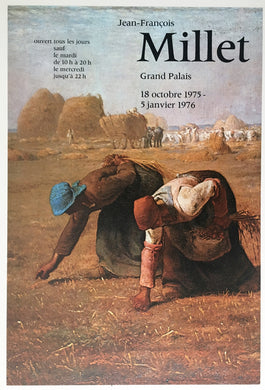 1975 Exhibition Poster - Jean-Francois Millet