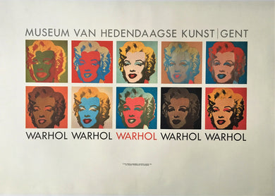 Andy Warhol Gent Museum Marylin Monroe Art Exhibition Poster 1964