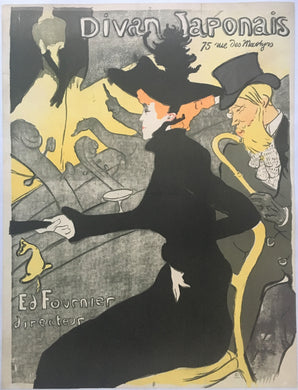 Divan Japonais, Toulouse-Lautrec Poster