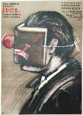 Idol, Original Polish Movie Poster by Andrzej Pągowski