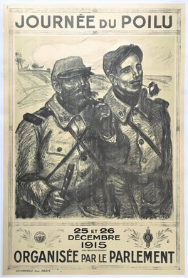 Journée du Poilu, Day of the Soldier by Steinien, French First World War Poster