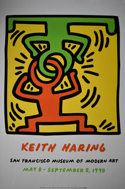 Keith Haring Museum of Modern Art, San Francisco Exhibition Poster