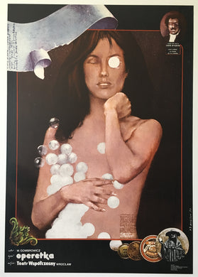 Operetta, Gombrowicz Polish Theater Poster