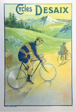 Original 1908 Cycles Desaix Poster