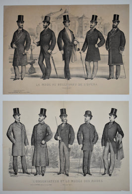 Original Clothing Advertising Posters, 1875 & 1876
