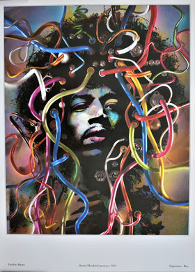 Original Jimi Hendrix Experience 1969 Poster - Kieser