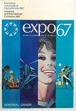 Original Montreal Universal Expo ’67 Poster