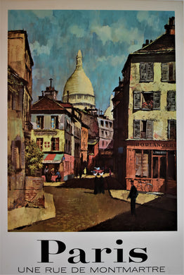Original Paris, 1970s Travel Poster