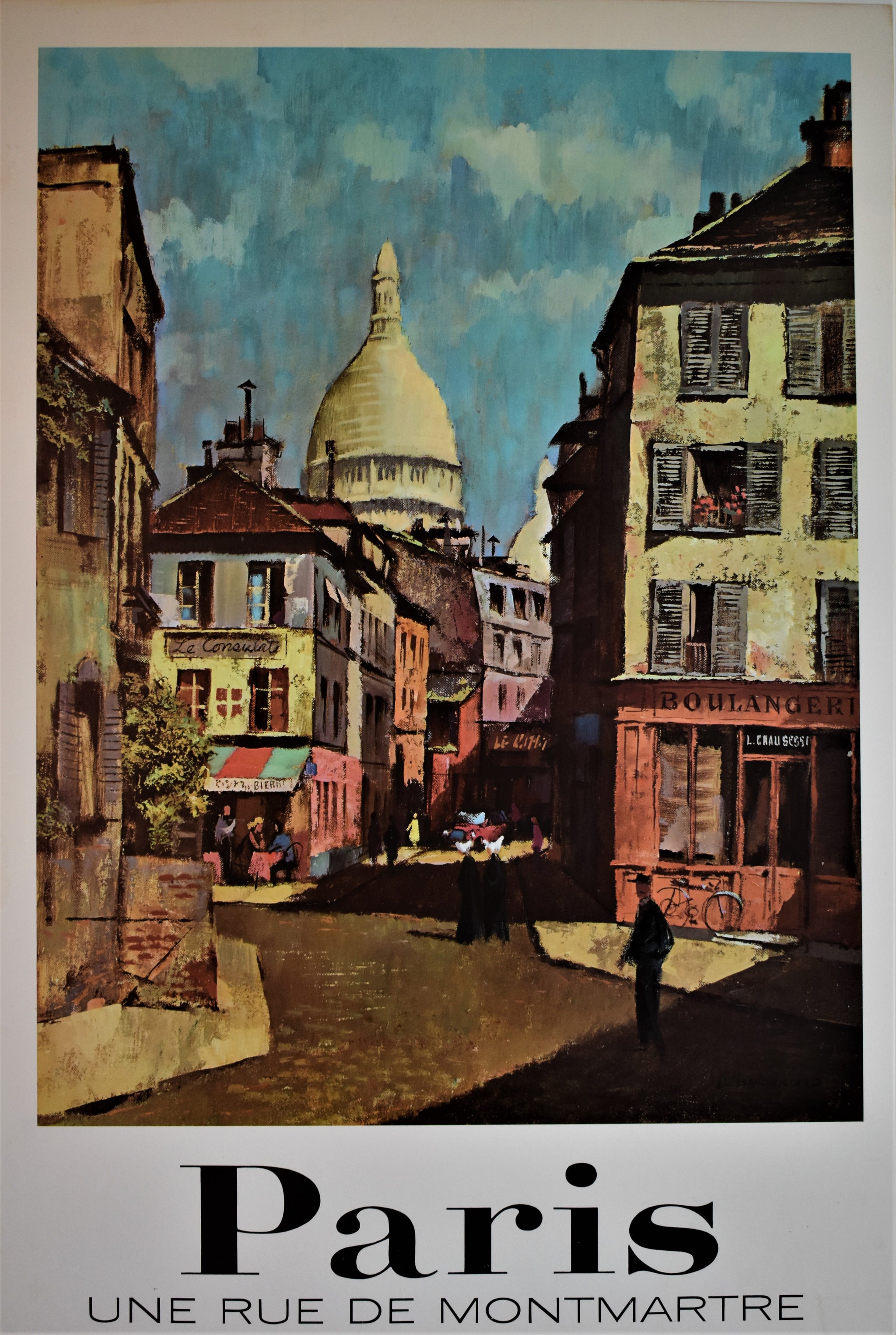 Original Paris, 1970s Travel Poster – Rarevintageposters.com