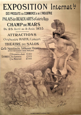 Original Poster International Exposition of 1893