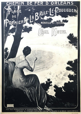 Orleans Railway ca1900 Original Black and White Poster