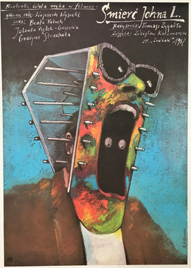 Polish Movie Poster, The Death of John L. - by Pagowski