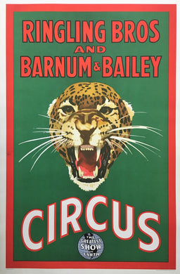 Ringling Bros and Barnum & Bailey Circus Original 1940s Poster