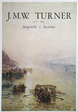 ca1970s Modern Art Museum of Rome Exposition for William Turner Impressionism